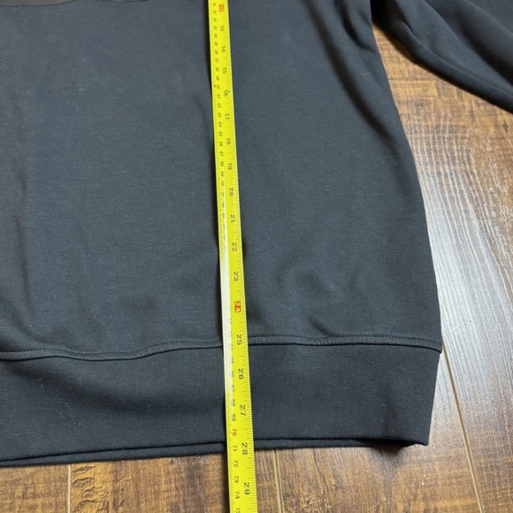Armani Exchange Sweater Men’s Large Long Sleeve Black Pullover Brand Logo - Picture 7 of 10